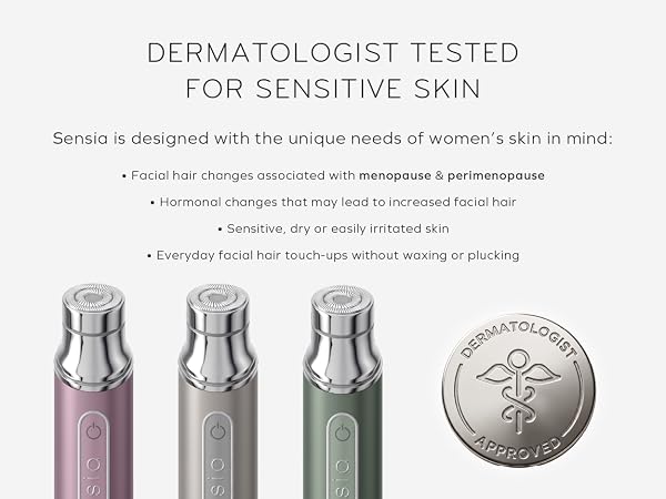 Dermatologist tested for sensitive skin