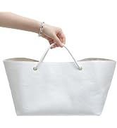 Doxo Purse Organizer Insert for Longchamp LePliage Tote Large, White, Lightweight Handled Bag Sha...
