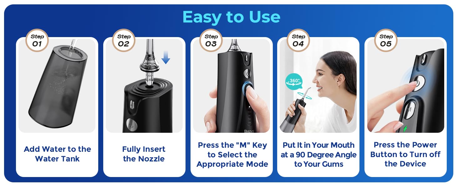 water flosser