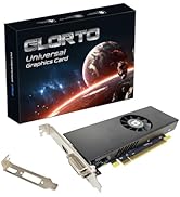 Glorto Radeon RX 550 2GB GDDR5 Low Profile Graphics Card, PCI Express 3.0 x8, HDMI/DVI, Entry Lev...