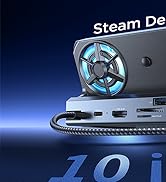 Shuomeng Rog Ally/Switch/Lenovo Legion Go/steam Deck Dock, Steam Deck Dock Docking Station Dual F...