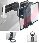 Fosucwin Tablet Holder for Car Headrest, [3 in 1] Upgraded Tablet Holder Mount for Car Backseat C...