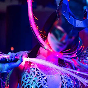 Fiber Optic LED Dancing Whip