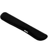 Nefuo Keyboard Wrist Rest, Gel Memory Foam Keyboard Pad with Wrist Support for Easy Typing & Pain...