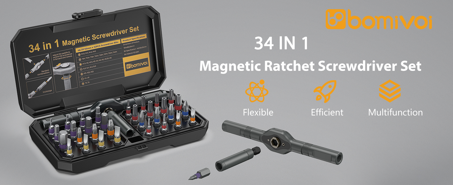Magnetic Screwdriver Set