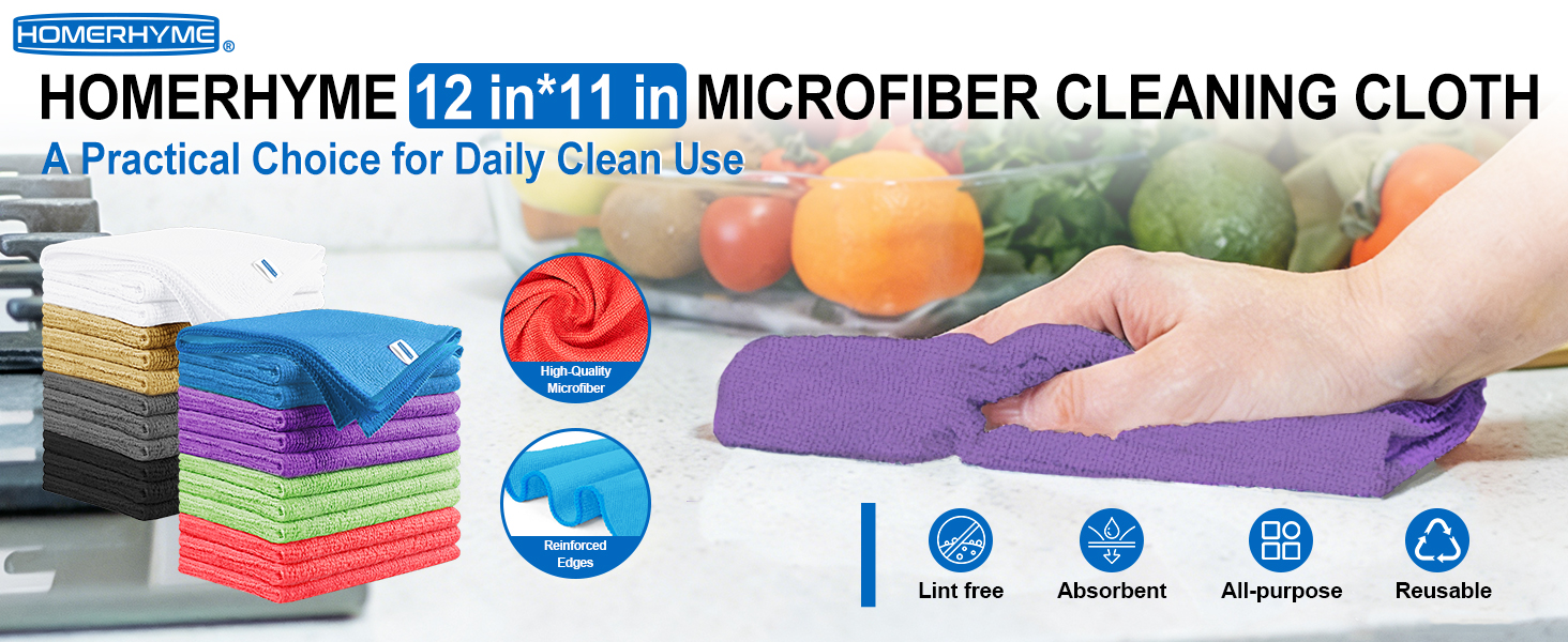 Microfiber Cleaning Cloth