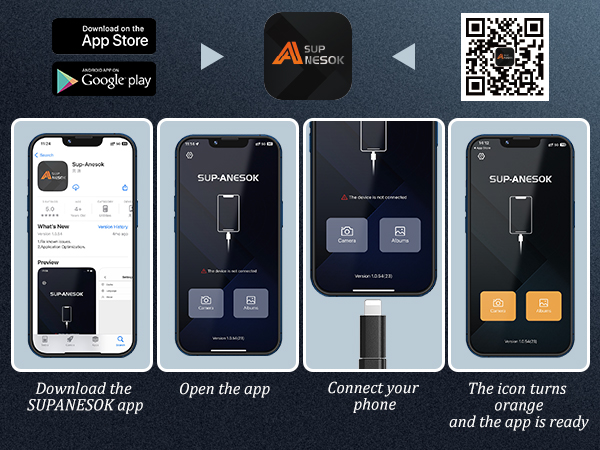 App connection method.