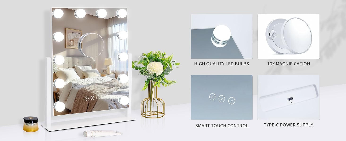 vanity mirror with lights