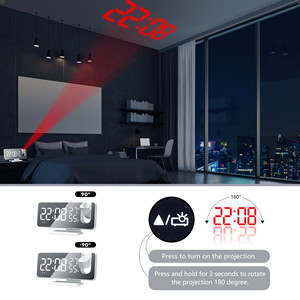 Projection Digital Alarm Clock