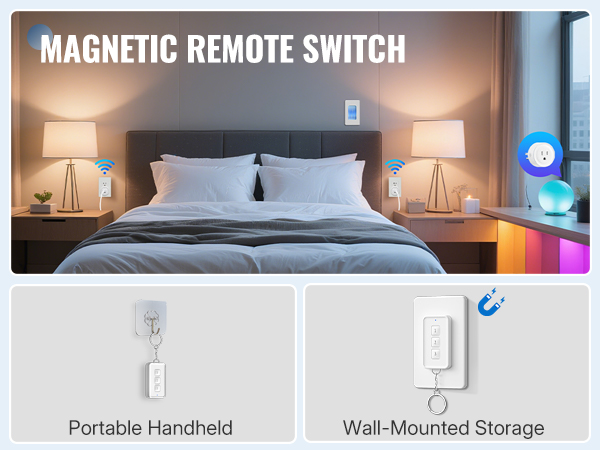 remote outlet switch WILAWELS 