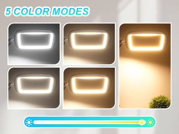 magnifier with clamp