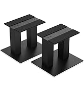 Desktop Speaker Stands 1 Pair for Small/Medium Bookshelf Speakers Steel Studio Monitor Stands,Medium