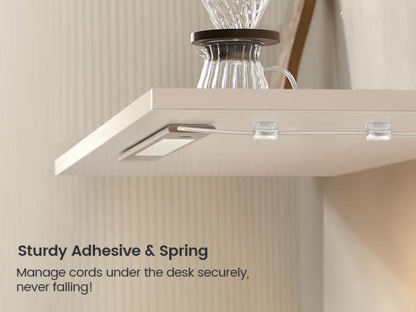 cord organizer for desk nightstand cord holder clips spring lamicall management