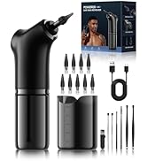 Ear wax Removal - Electric Ear wax Removal Kit - Ear cleaner with 4 cleaning modes for safe and e...