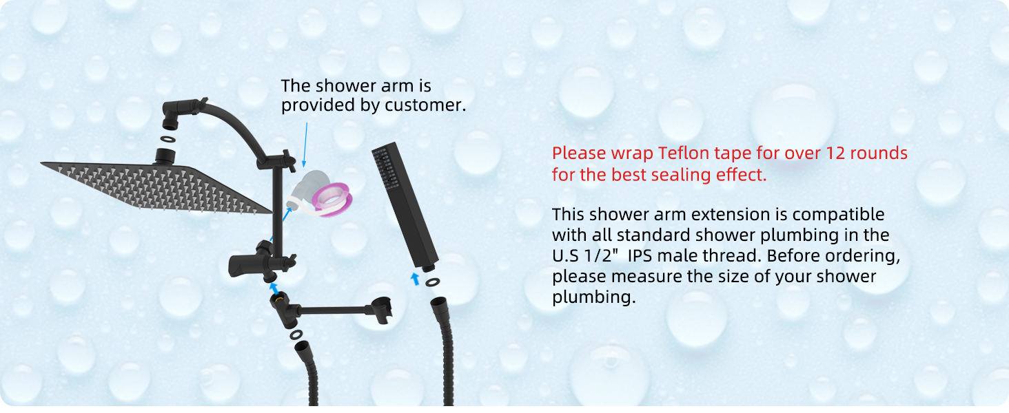 rain shower head