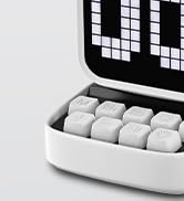 Retro Robot 5-in-1 Bluetooth Speaker: 15W Wireless Charger, Pixel LED Screen, 10W Stereo Sound &amp; ...