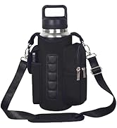 WINTOJO Magnetic Gym Bag for Women Men, Neoprene Water Bottle Carrier Bag with Strap fits 18-40oz...