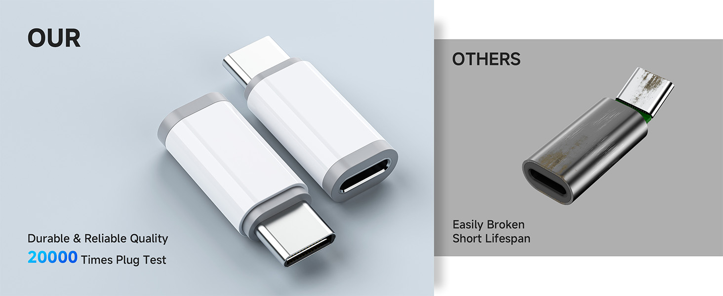 adaptador lightning a usb c iphone adapters connectors usbc to lighting adapter usbc to lighting