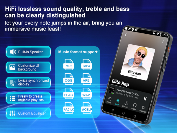 MP3 Player with Spotify