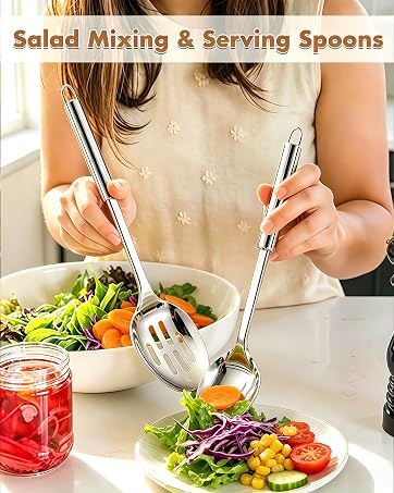 Salad Mixing &amp;amp; Serving Spoons