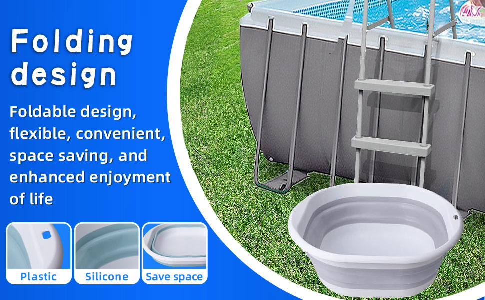 Portable Pool Foot Bath