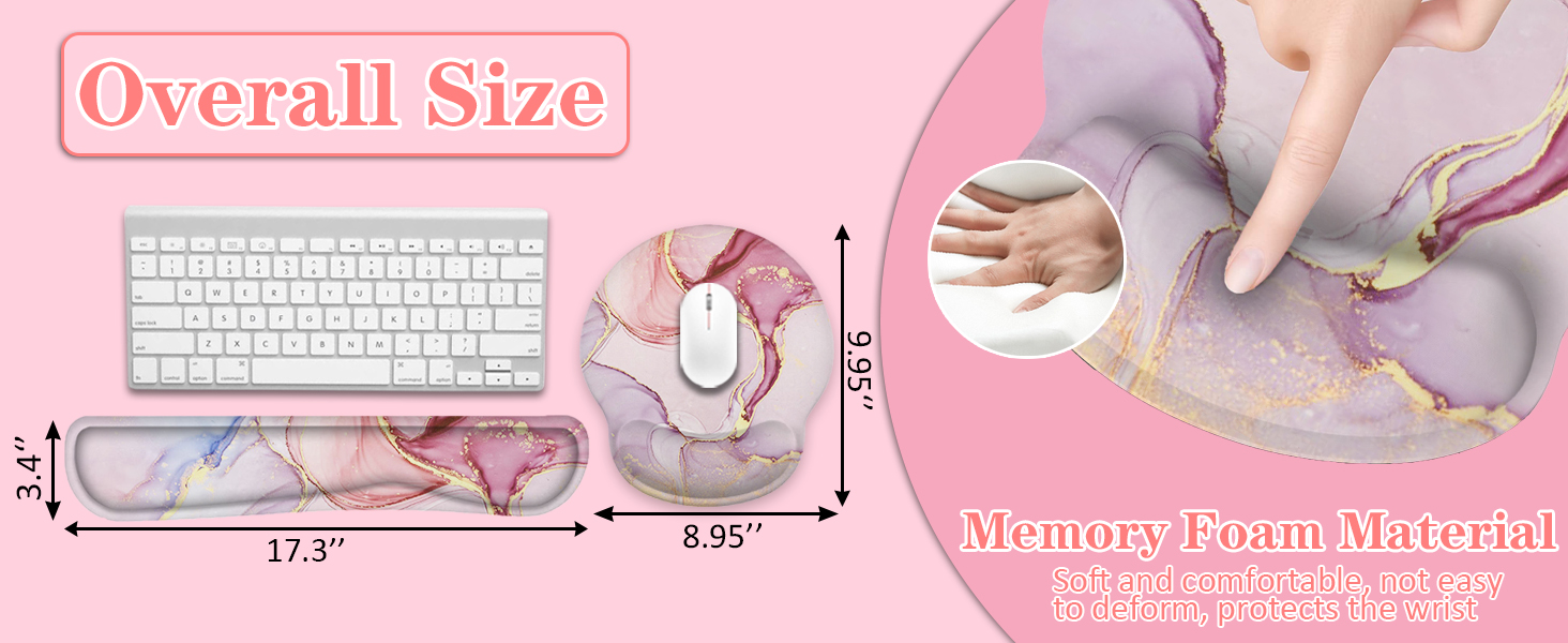 wrist rest for keyboard and mouse