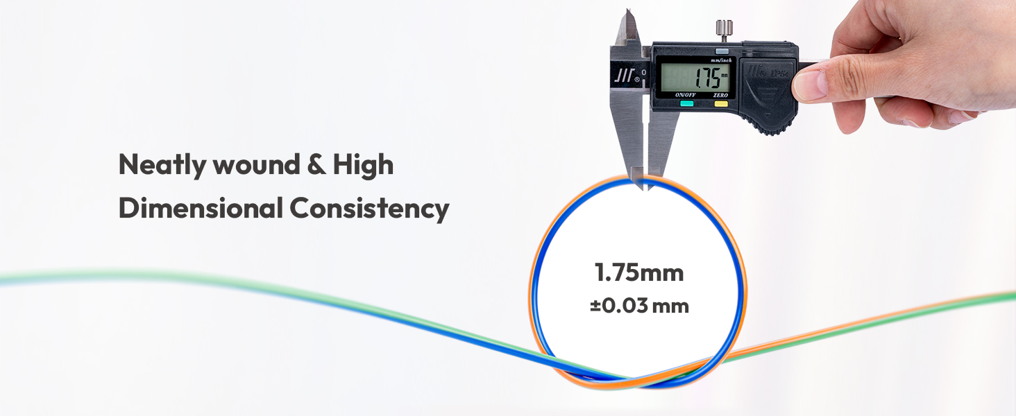 PLA Slik Tri-color Filament