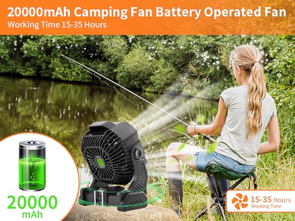 battery powered fan