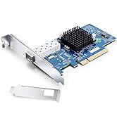 Equivalent to Intel X520-DA1, 10Gb Ethernet Network Interface Card(NIC), with Intel 82599EN Ether...