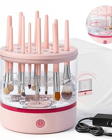 makeup brush cleaner, makeup brush cleaner machine, electric makeup brush cleaner machine