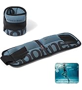 Sportneer Ankle Weights for Men Women Strength Training, 4/10 lbs Pair Leg Weights Set Comfortabl...