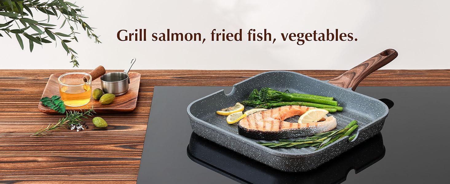 bacon pan grilling pan nonstick griddle pan steak pan hamburger pan