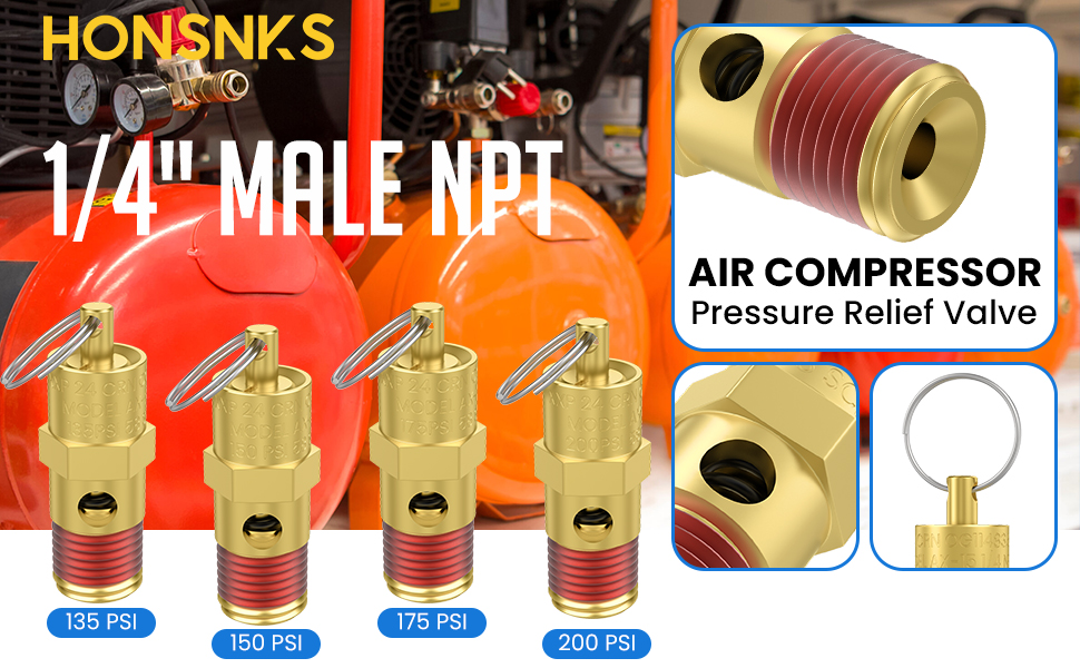 air compressor pressure relief valve