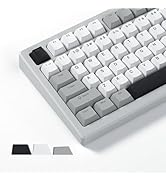 Womier Shine Through Keycaps, PBT Keycaps 60 65 75 100 Percent Cherry Profile Custom Key caps Set...