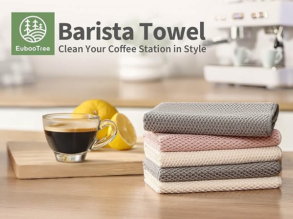 barista cloth barista microfiber cloth cloth for coffee machine barista clothes coffee towel 