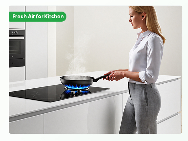 Fresh air for kitchen