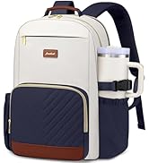 Laptop Backpack for Women Bookbag: 15.6 inch Work School Backpacks with Pouch Pocket for Large Ca...