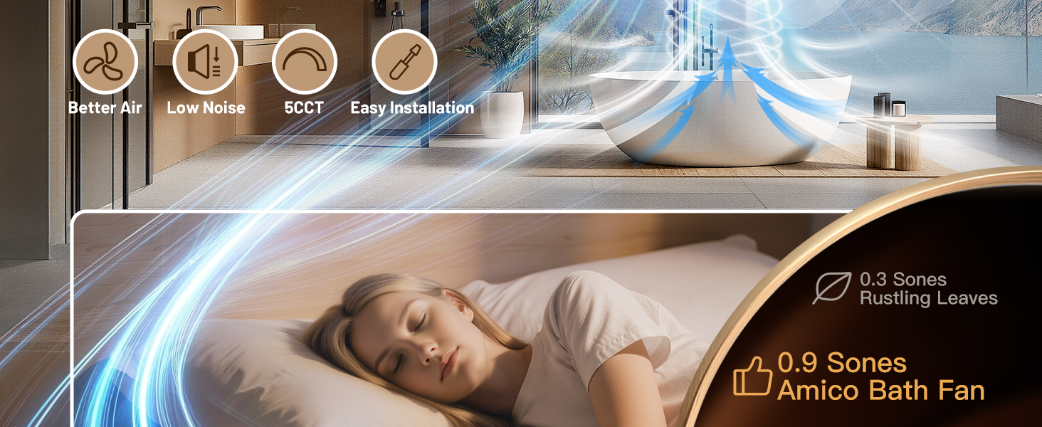 bathroom exhaust fan with light