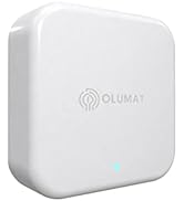 OLUMAT Wi-Fi Gateway, Smart Hub for Remote Control Door Lock with TTLock App, Wi-Fi Bridge Work w...