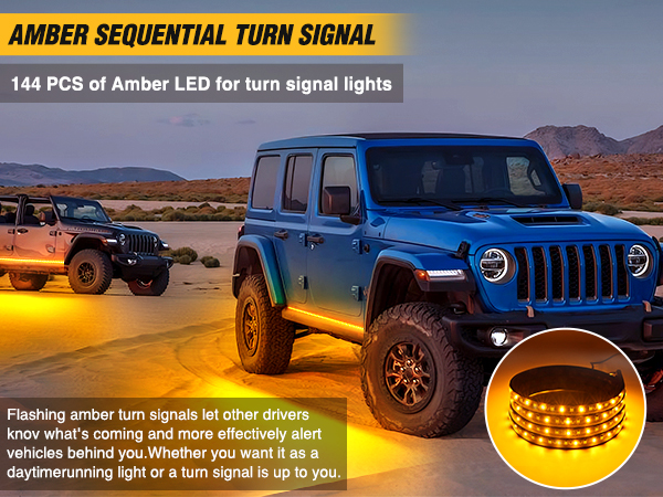 LED running board light