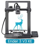 Creality Ender 3 V3 KE 3D Printer, 500mm/s Printing Speed 3D Printer with CR Touch Auto Leveling ...