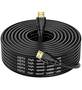 kanmis 4K HDMI Cable 40ft, High Speed Hdmi 2.0 Cables &amp;4K@60Hz 2K 1080P, Ultra High Speed Gold Pl...