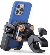 Bovemanx Bike Phone Holder Mount [Military Shockproof Drop Proof][Camera Friendly] Motorcycle Pho...