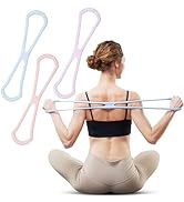 KEEP Silicone Resistance Bands for Workout – Stretch Exercise Bands for Yoga, Pilates, Strength T...