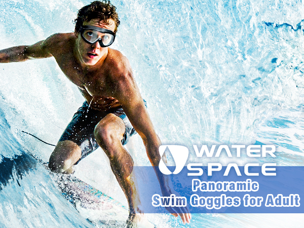 Panoramic Swim Goggles for Adult