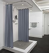 grey shower curtains