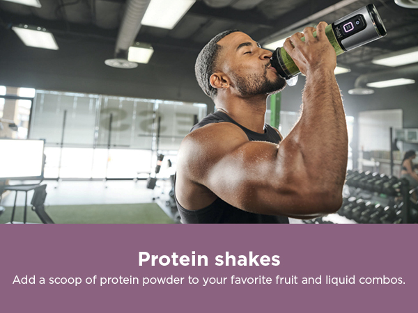 Smoother smoothies Protein shakes Frozen drinks