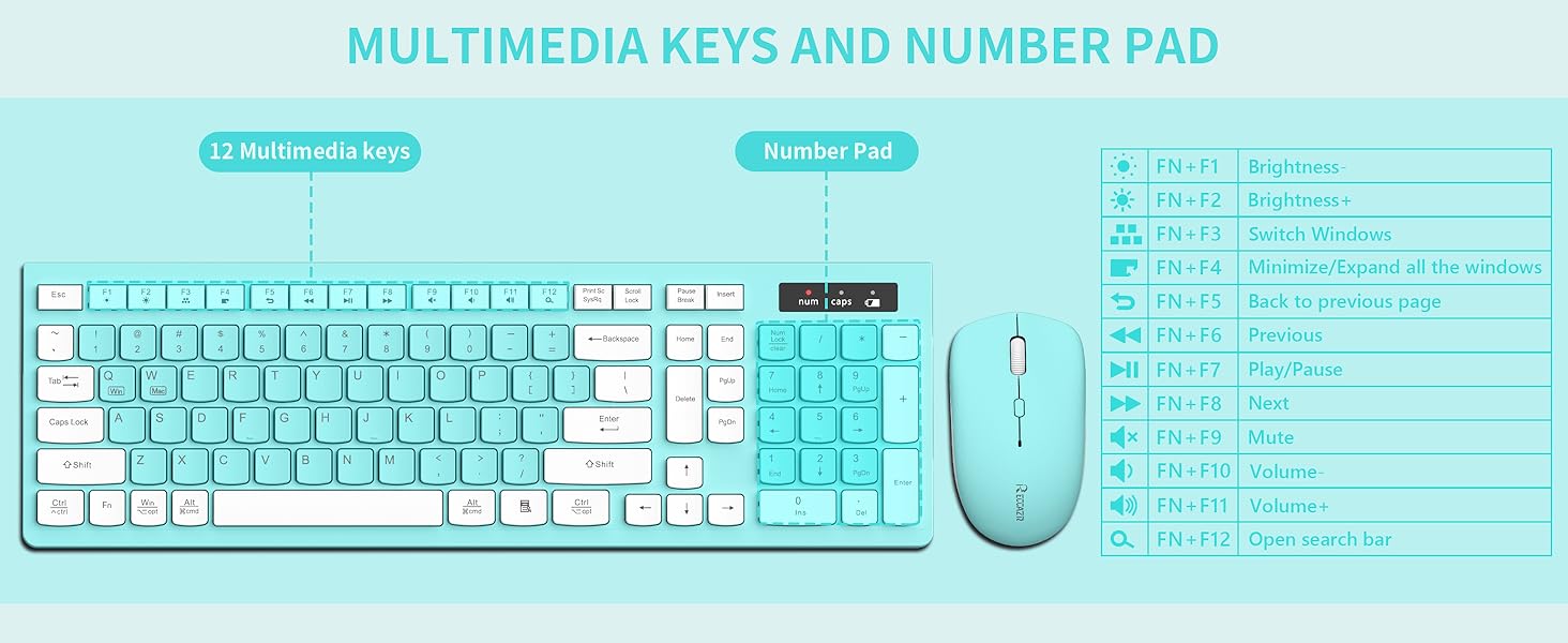 wireless keyboard and mouse 6