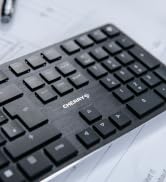 Cherry KW X ULP Ultra-Slim Mechanical Compact Keyboard| Multi Device Function MX Ultra Low Profil...