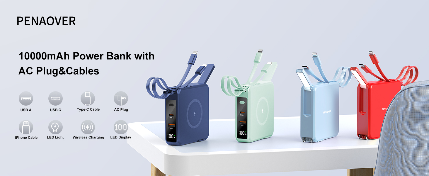 all in one portable charger power bank